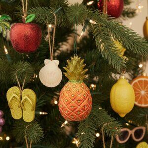 December Diamonds Pineapple Ornament Christmas Tree Decoration Holiday Decor